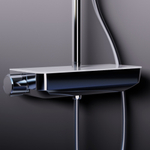 Душевая система с душевым смесителем-полкой Damixa Scandinavian Pure 936780000