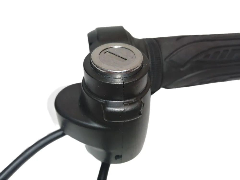 Ручка газа с замком зажигания Kugoo Kirin V3 Pro Plus