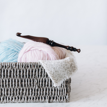 Деревянный крючок для вязания из древесины кедра 10 мм. K252