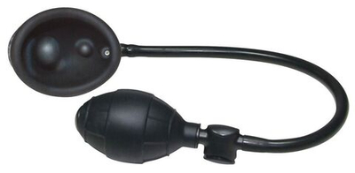 Вагинальная помпа с грушей The Black Treasure Pussy (Цвет: черный)