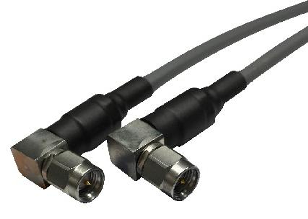 LT-A-C40-2.92WM2.92WM-XM, Фазостабильные кабельные сборки с низкими потерями, гибкие, 2.92 угловой, 40 ГГЦ, 50 Ом