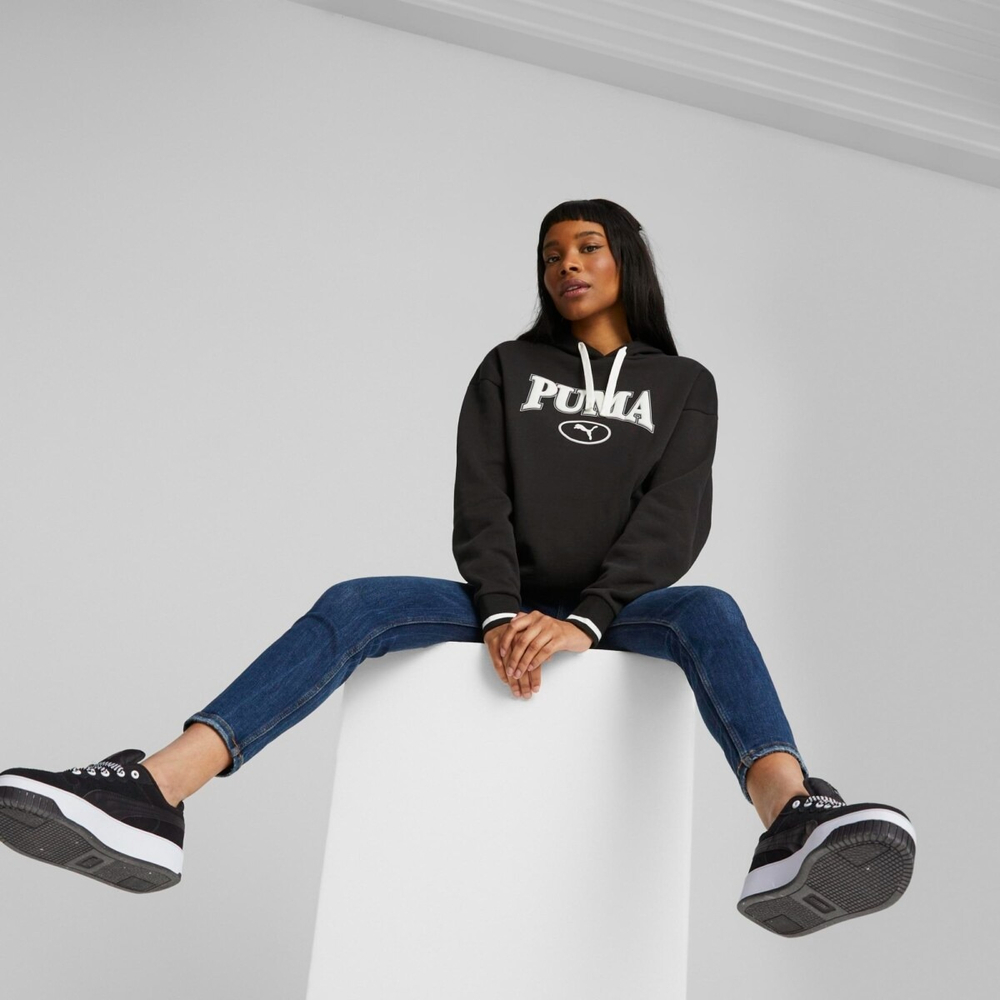 Толстовка женская PUMA SQUAD Hoodie FL