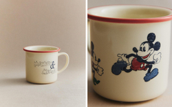 Zara Home кружка из каменной керамики, цвет разноцветный, 11 см · 7606/210
