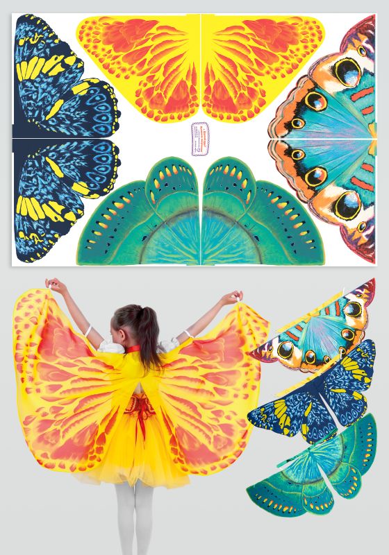 Артикул 06569 Лед и пламень Крылья Бабочек набор для шитья