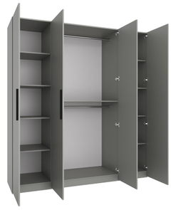 Шкаф для одежды, шкаф, Даллас, серый 80-697Ш