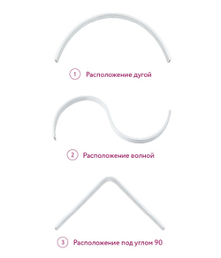 Гибкий карниз Legrand 1-но рядный белый