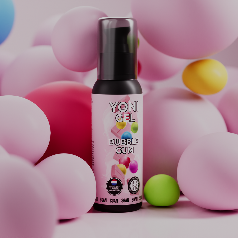 SGAN YONI GEL - Оральный лубрикант, баблгам, 100 мл