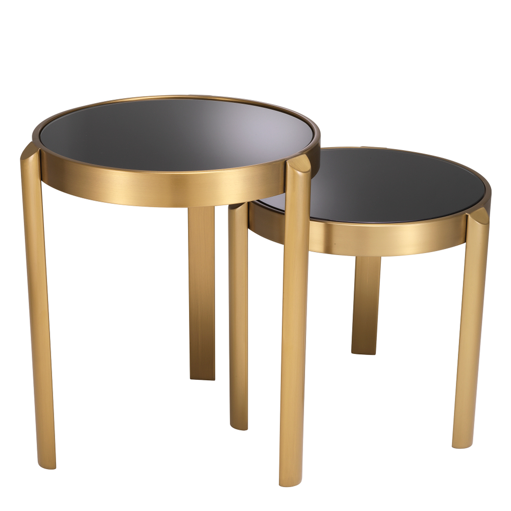 Приставной столик Side Table Buena set of 2 арт.116136