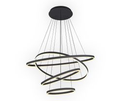 Kink Light 08204,19A(4000K) Подвес димм. Тор черный Led 174W