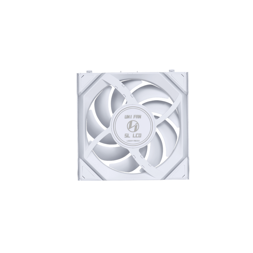 Вентилятор для корпуса Lian Li UNI FAN SL WIRELESS LCD 120mm No controller White G99.12RSLLCD1W1W.00
