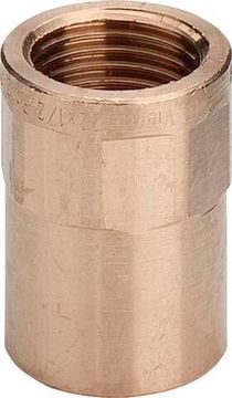 Viega муфта бронзовая 18х1/2" ВР (94270G фитинги под пайку)