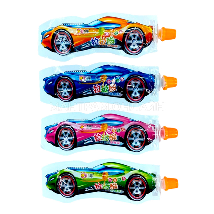 Жидкая конфета Машинка Hantailang вкус Апельсин 22 г