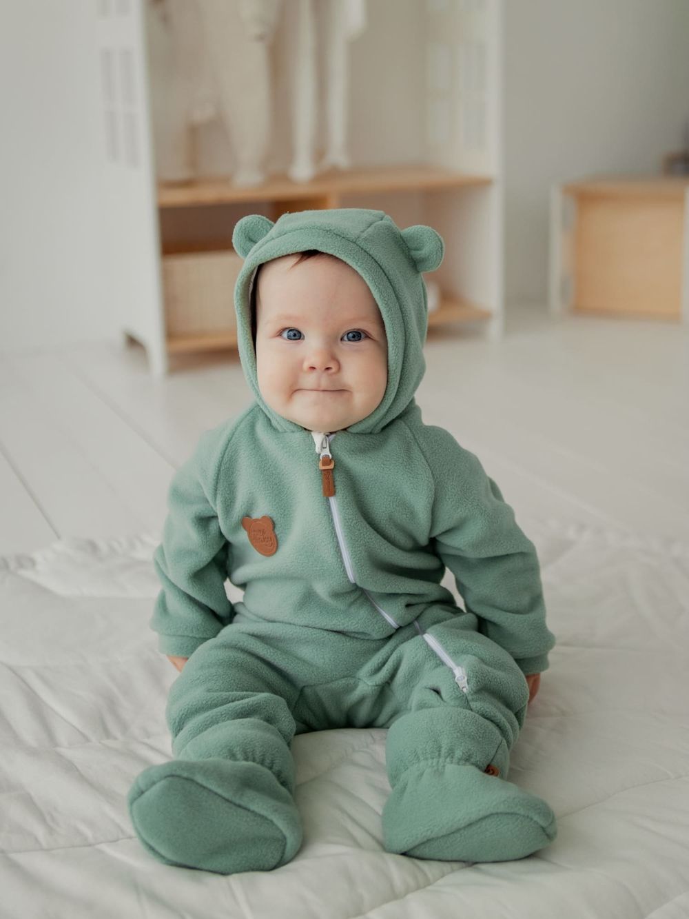 Сапожки флисовые "Полынь" 0+