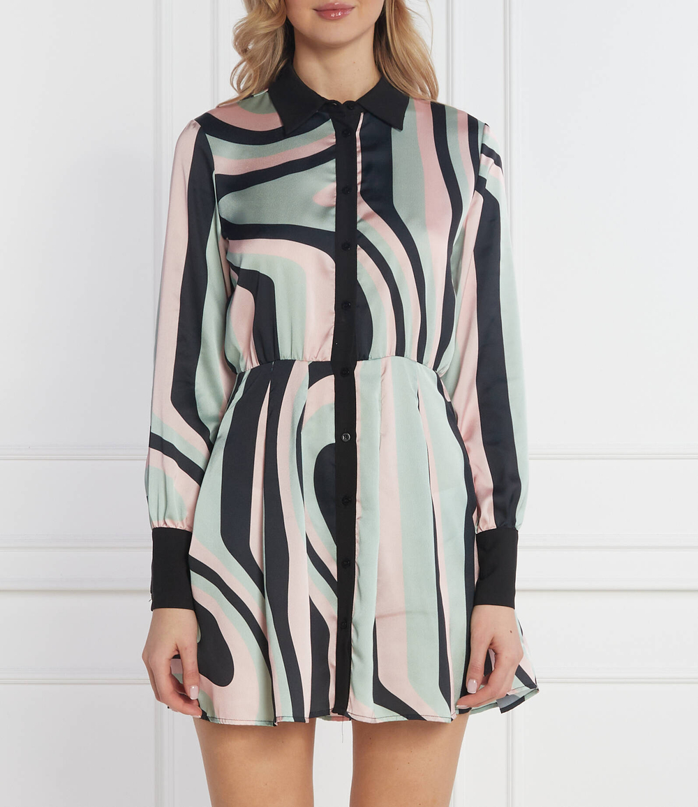 Сатиновое платье Silvian Heach - разноцветная(GPP24333VE)