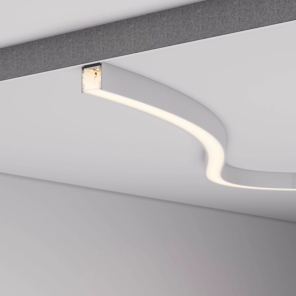 Профиль LINE-3535-BENT-SIDE-2000 ANOD (Arlight, Алюминий) 055738