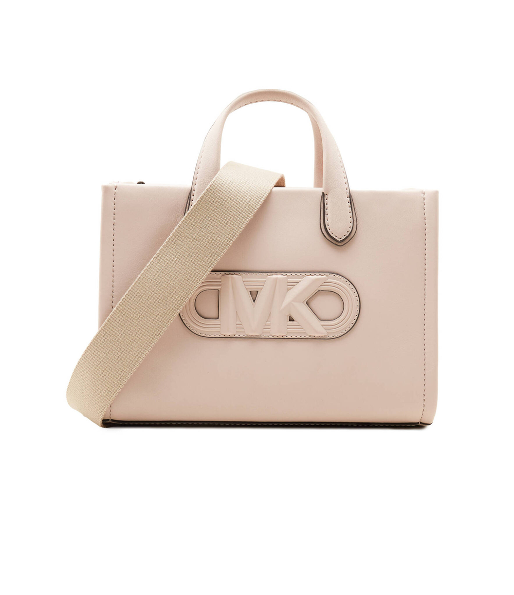 Кожаная сумка-трапеция Michael Kors - бежевый(30H3G3GM5I)