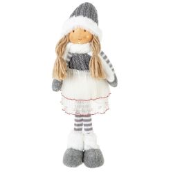 GAEM Игрушка набивная "Девочка", L12,5 W8 H45/30 см, 4в.