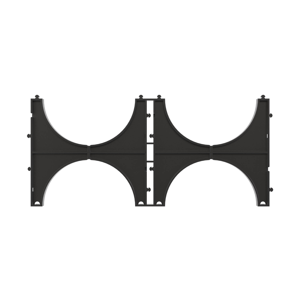 Держатель расстояния (кластер) для двустенных труб, д.110мм, двойной