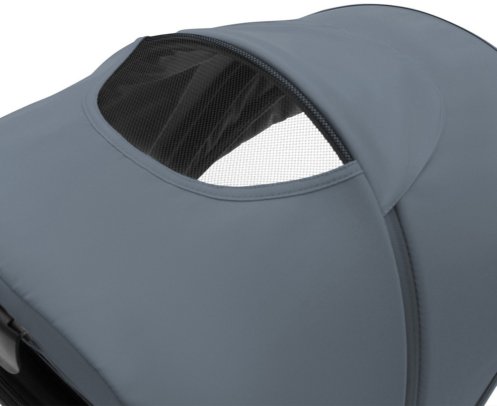 Коляска Agex Life 3 в 1 хромированная рама с автокреслом i-Safe S Grey ALG590 Chrome Grey (Серый)