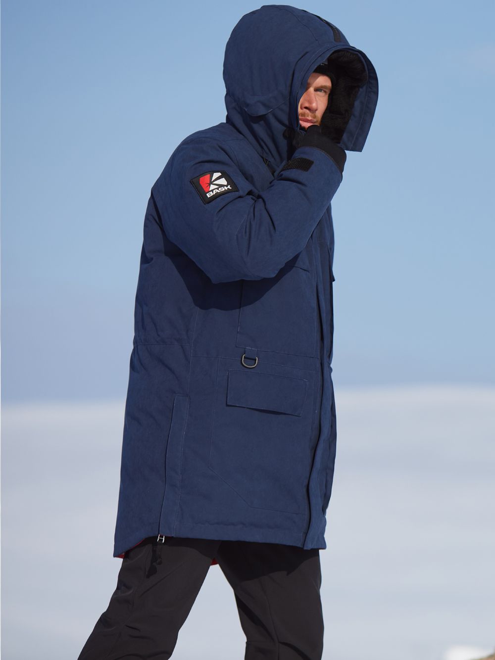 Куртка мужская пуховая BASK TAIMYR V4 синий