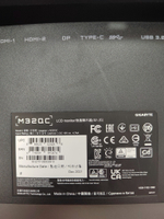 0171-2272-7493 Main плата монитора Gigabyte M32QC