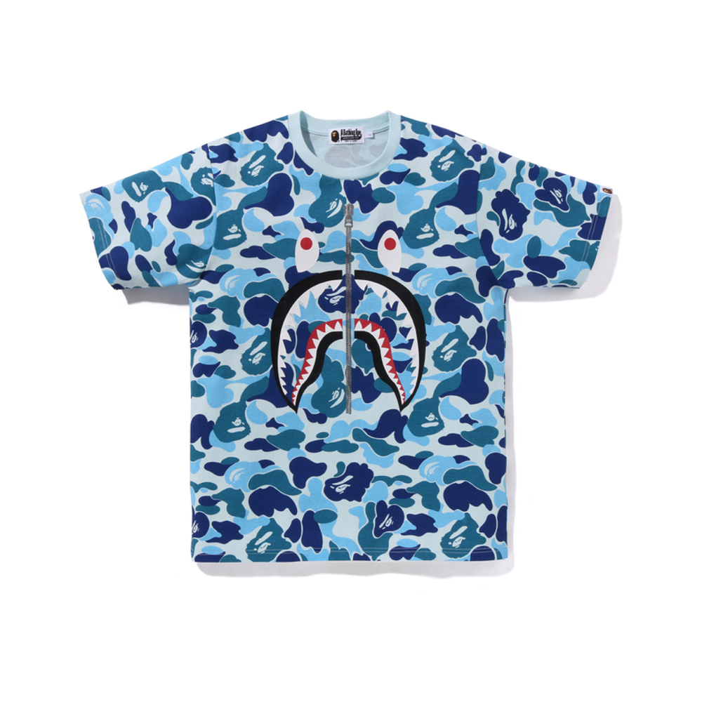 A Bathing Ape Abc Camo Shark Tee