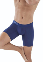 Темно-синие удлиненные трусы-боксеры Classic Match Long Boxer (Размер: L) (Цвет: темно-синий)