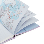 Smythson Ежедневник 2026 Soho Weekly Diary in Mara, Lilac