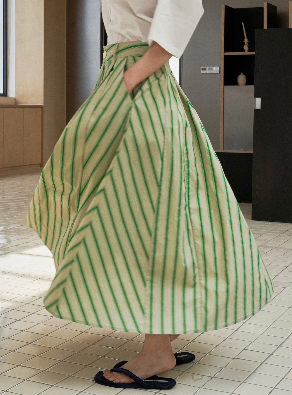 Юбка из хлопка