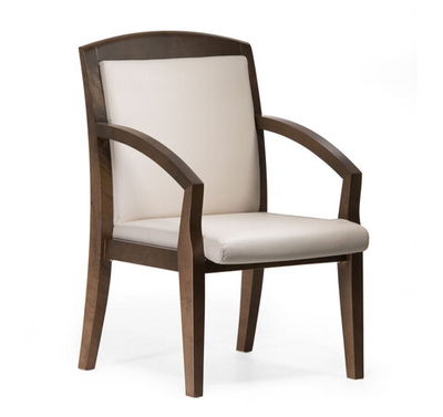 SENATOR Кресло на 4-х опорах БЕЖЕВЫЙ/ОРЕХ