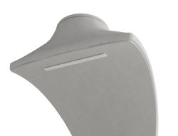 Бюст для украшений объемный изогнутый серия Романс