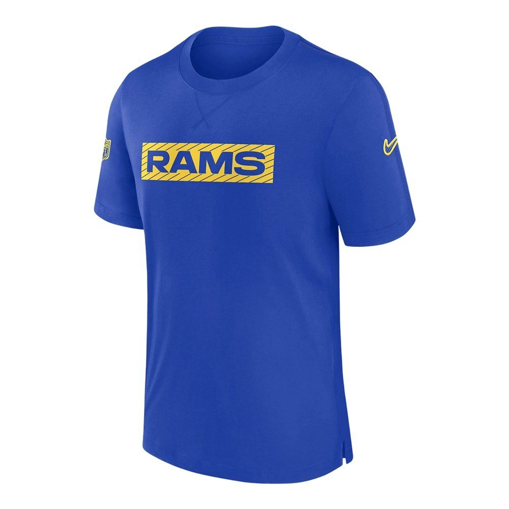Футболка Nike Dri-FIT NFL Los Angeles Rams Sideline Player Jersey Blue