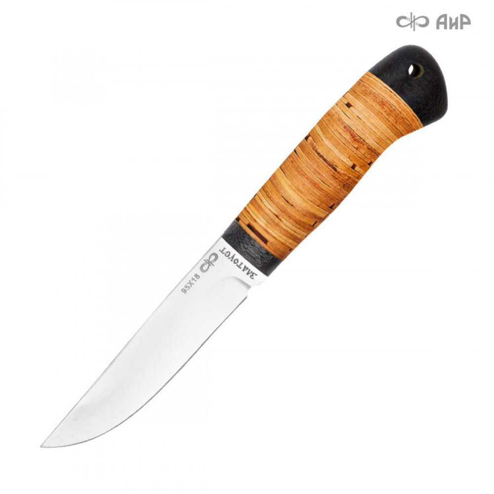 Нож АиР Шашлычный-малый (береста, 95х18)