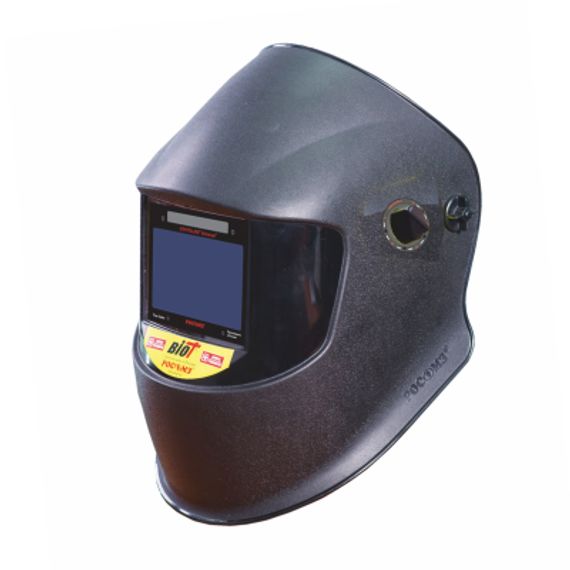 Щиток сварщика Росомз КН CRYSTALINE UNIVERSAL BIOT, защитный лицевой, с креплением на каске, арт. 07575