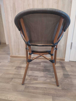 Кресло из искусственного ротанга БАМБУК/ТЕСЛИН-2 «BAMBOO/TESLIN-2» арт.3022