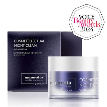 Интеллектуальный ночной крем с мелатонином Experalta Platinum