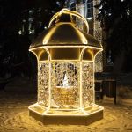 Светодиодная конструкция "Фонарь" Теплый свет