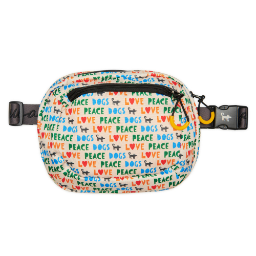 Поясная сумка LOVE.PEACE.DOGS Шарик