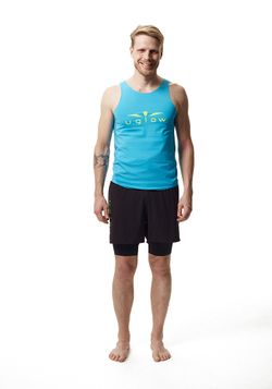 МАЙКА МУЖСКАЯ TOP TANK | SKYBLUE YELLOW