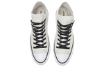 Converse All Star series "We are Not Alone" high-top canvas shoes for men and women the same pure white