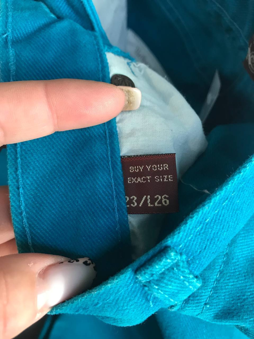 Джинсы Marlboro красивого оттенка, маркировка 23/26, визуально на 38/40 размер