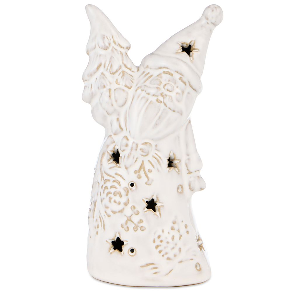 ФИГУРКА "ДЕД МОРОЗ" С LED-ПОДСВЕТКОЙ КОЛЛЕКЦИЯ "PINE CONES", 8,6*7,2*17 СМ