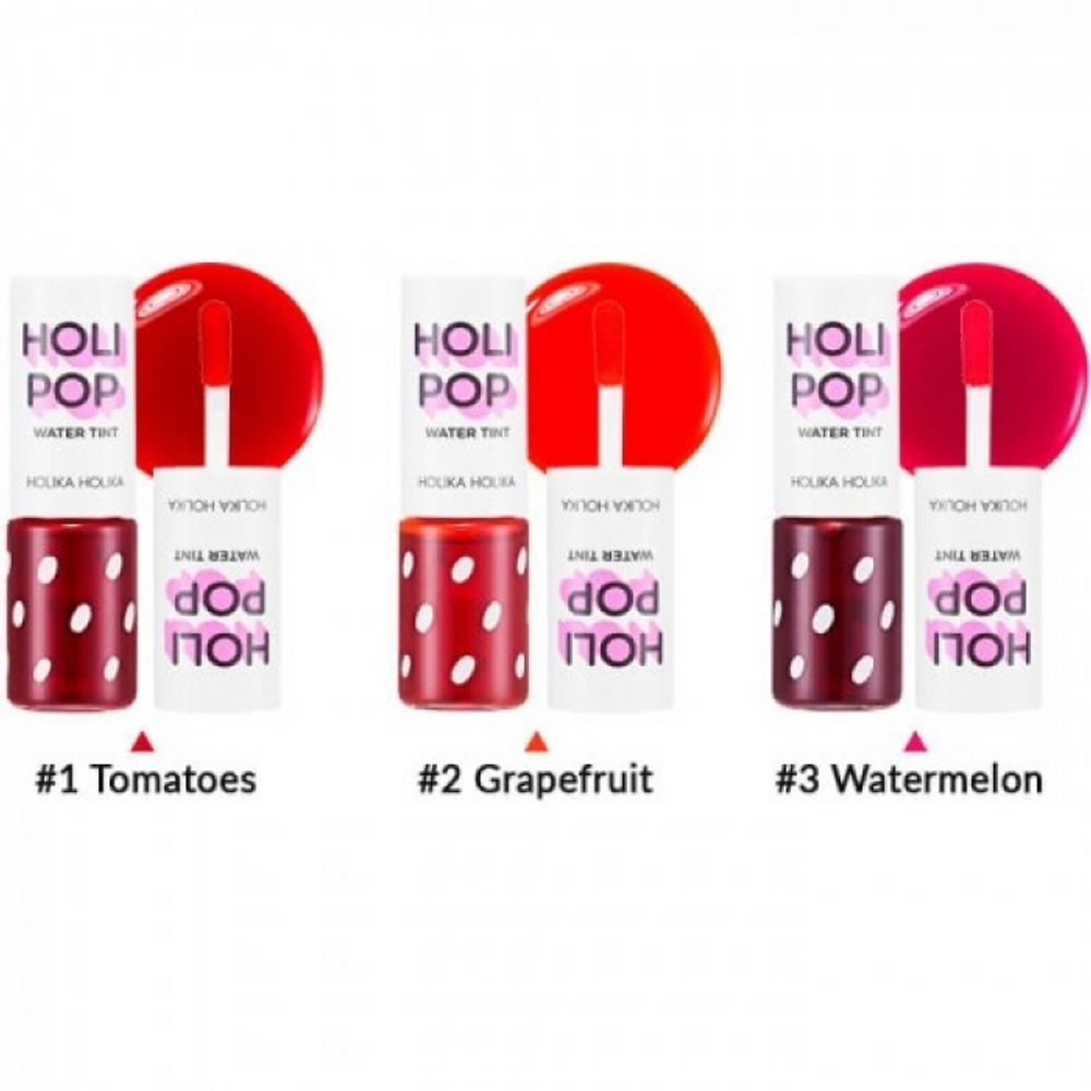 Тинт для губ алый HOLIKA HOLIKA Holipop Water Tint 01 9 мл