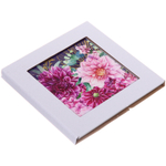 Подставка керамическая 16*16 см «Натюрморт» Георгины