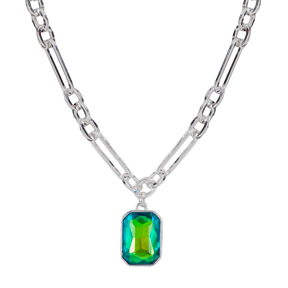 Колье Fiore Luna Virtual Green LN6093 S