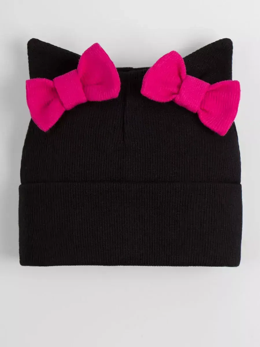 Шапка для девочки осенняя с ушками