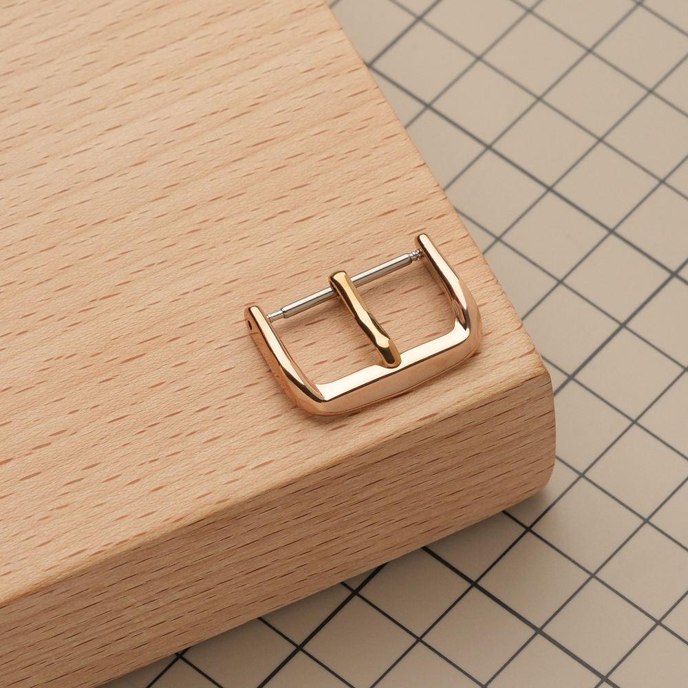 Классическая застежка, цвет розовое золото