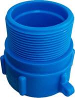 Крышка крана еврокуба внутренняя резьба S60x6 и наружная резьба 2"