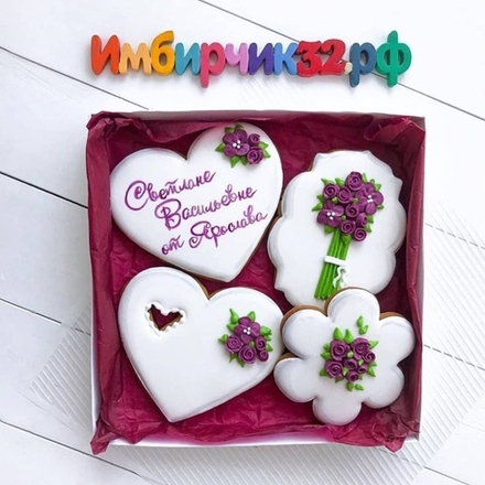 Имбирные пряники Любовь