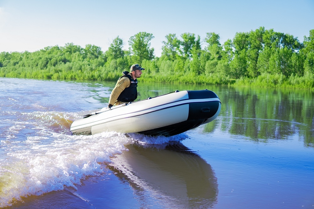 Ривьера-3600 НДНД Компакт серый-черный (лодка ПВХ под мотор)